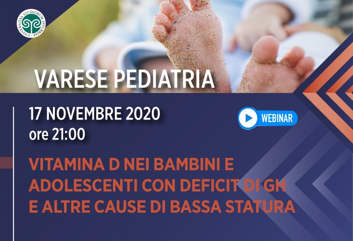 VARESE PEDIATRIA - Vitamina D nei bambini e  adolescenti con deficit di GH e altre cause di bassa statura